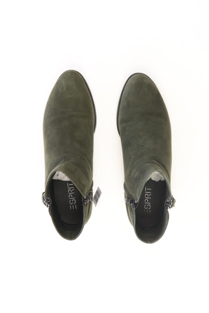 Esprit Stiefeletten Gr. 39 grün