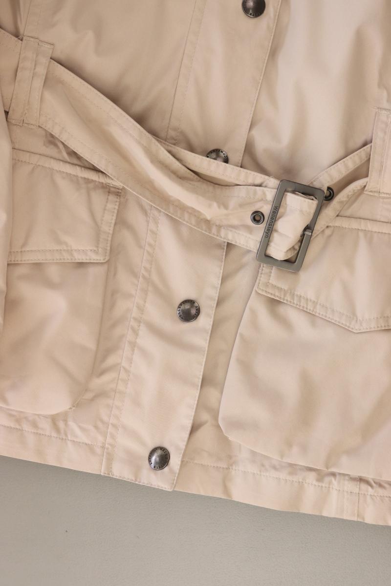 Wellensteyn Übergangsjacke Modell Barbados Gr. S mit Gürtel creme aus Polyester