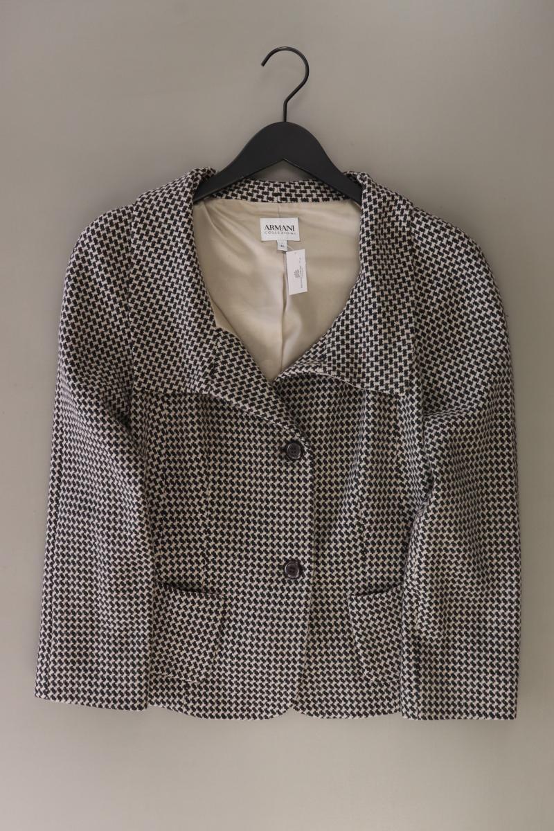 armani collezioni Wolljacke Gr. IT 46 (M) braun