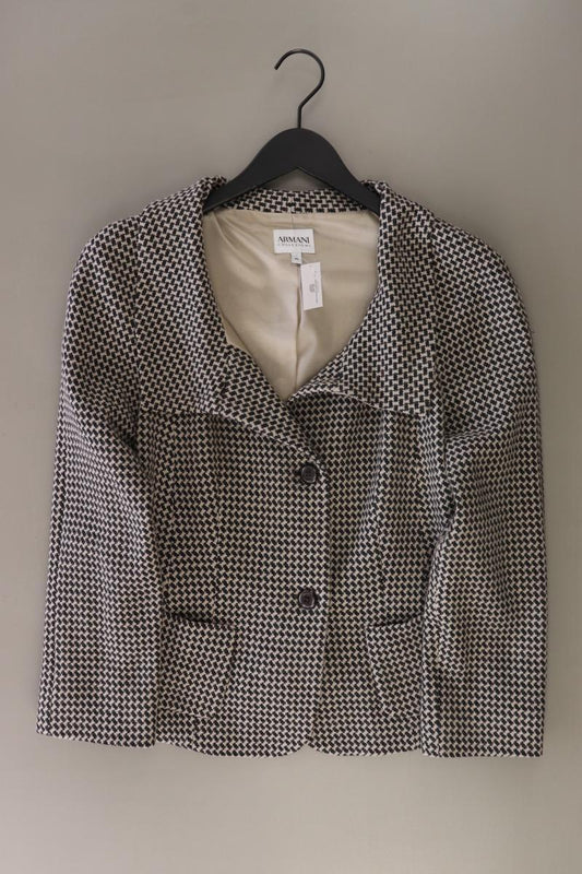 armani collezioni Wolljacke Gr. IT 46 (M) braun