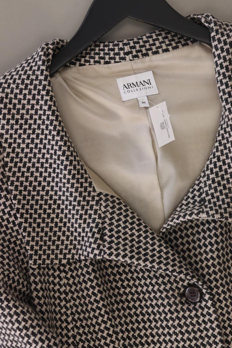 armani collezioni Wolljacke Gr. IT 46 (M) braun