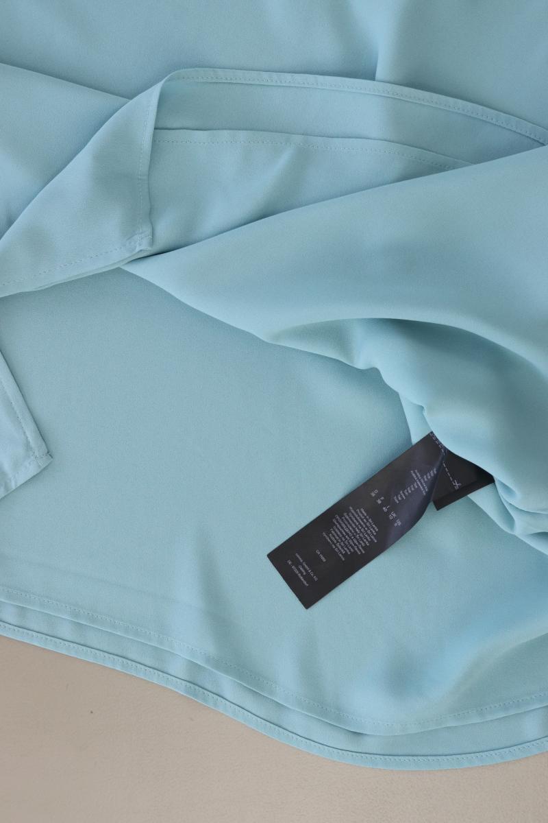 comma, Spaghetti-Top Gr. 36 neuwertig blau aus Polyester