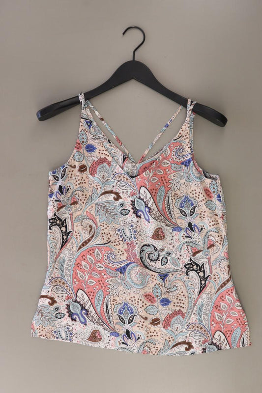 comma, Trägertop Gr. 34 mit Paisleymuster neuwertig mehrfarbig aus Polyester