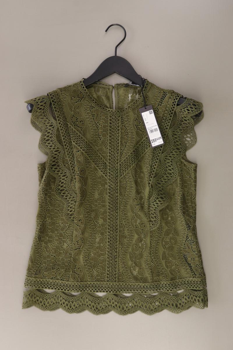 comma, Spitzenbluse Gr. 36 neu mit Etikett Neupreis: 59,99€! Kurzarm olivgrün