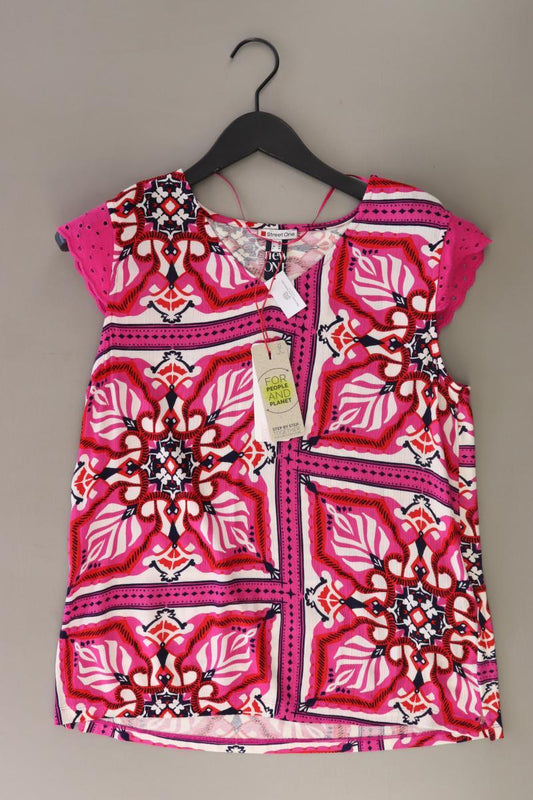 Street One Kurzarmbluse Gr. 36 neu mit Etikett pink aus Viskose
