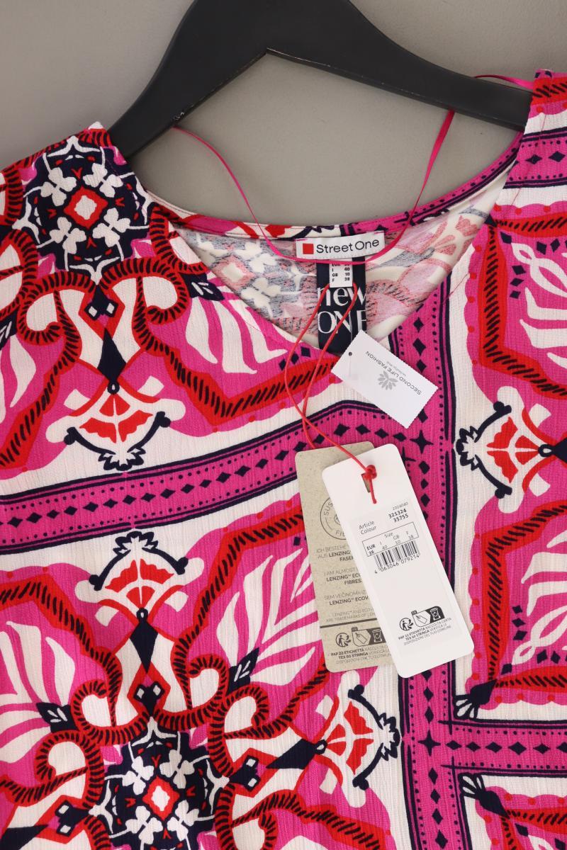 Street One Kurzarmbluse Gr. 36 neu mit Etikett pink aus Viskose