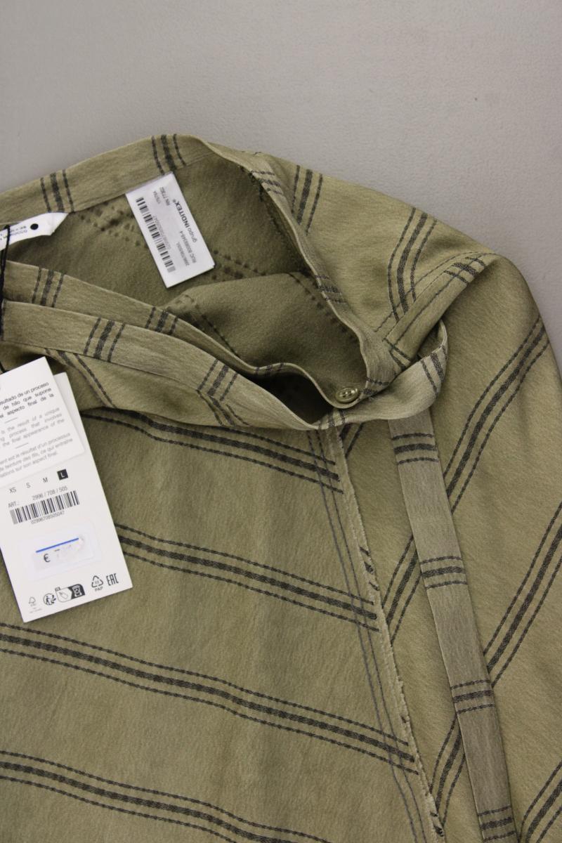 Zara Midirock Gr. L neu mit Etikett Neupreis: 79,95€! olivgrün aus Acetat