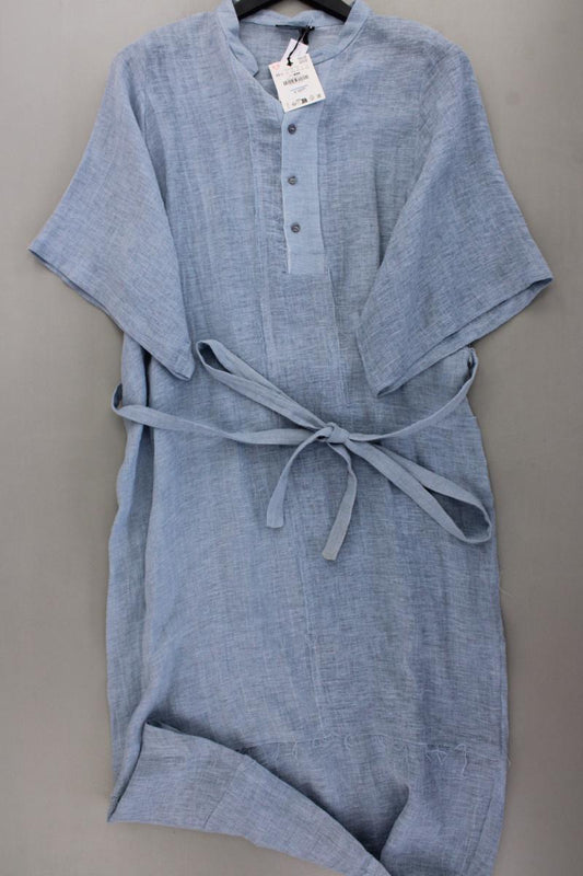Zara Kurzarmkleid Gr. M/L neu mit Etikett Neupreis: 69,95€! mit Gürtel blau