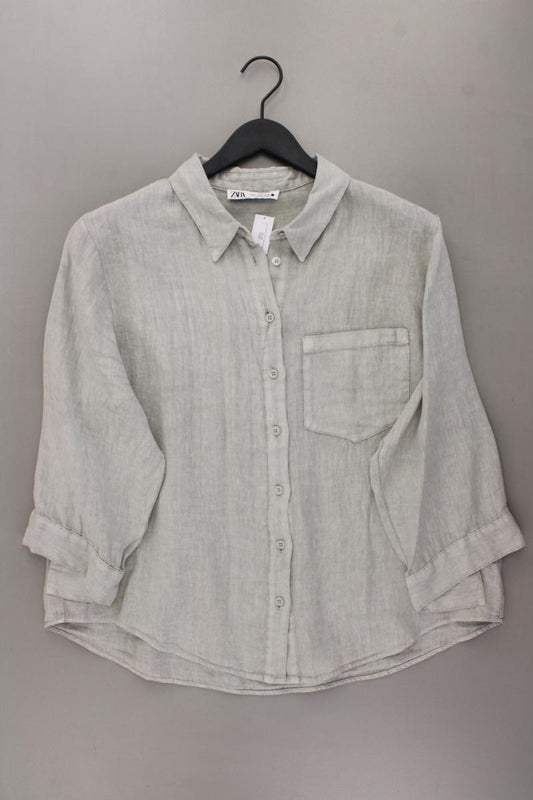 Zara Classic Bluse Gr. XL 3/4 Ärmel grau