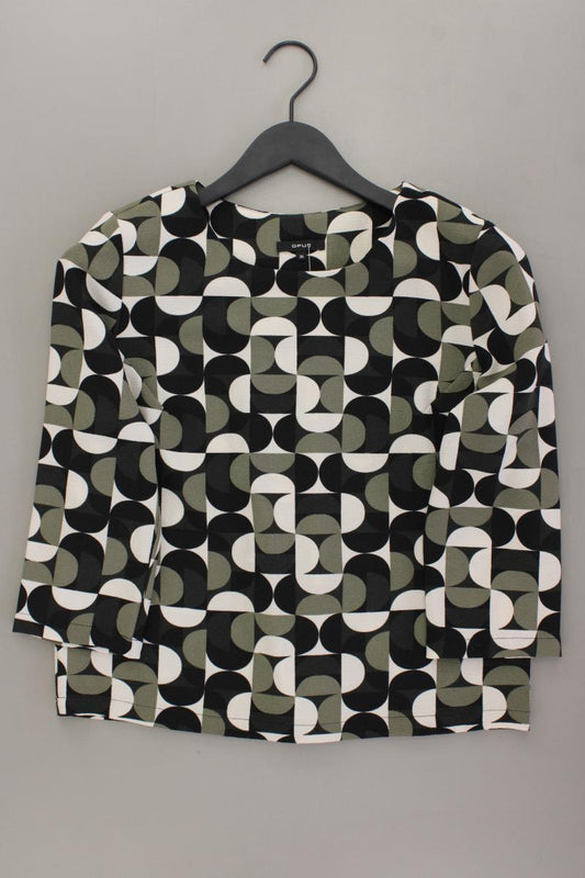 Opus Bluse Modell Falesha Cheerful Gr. 36 geometrisches Muster 3/4 Ärmel