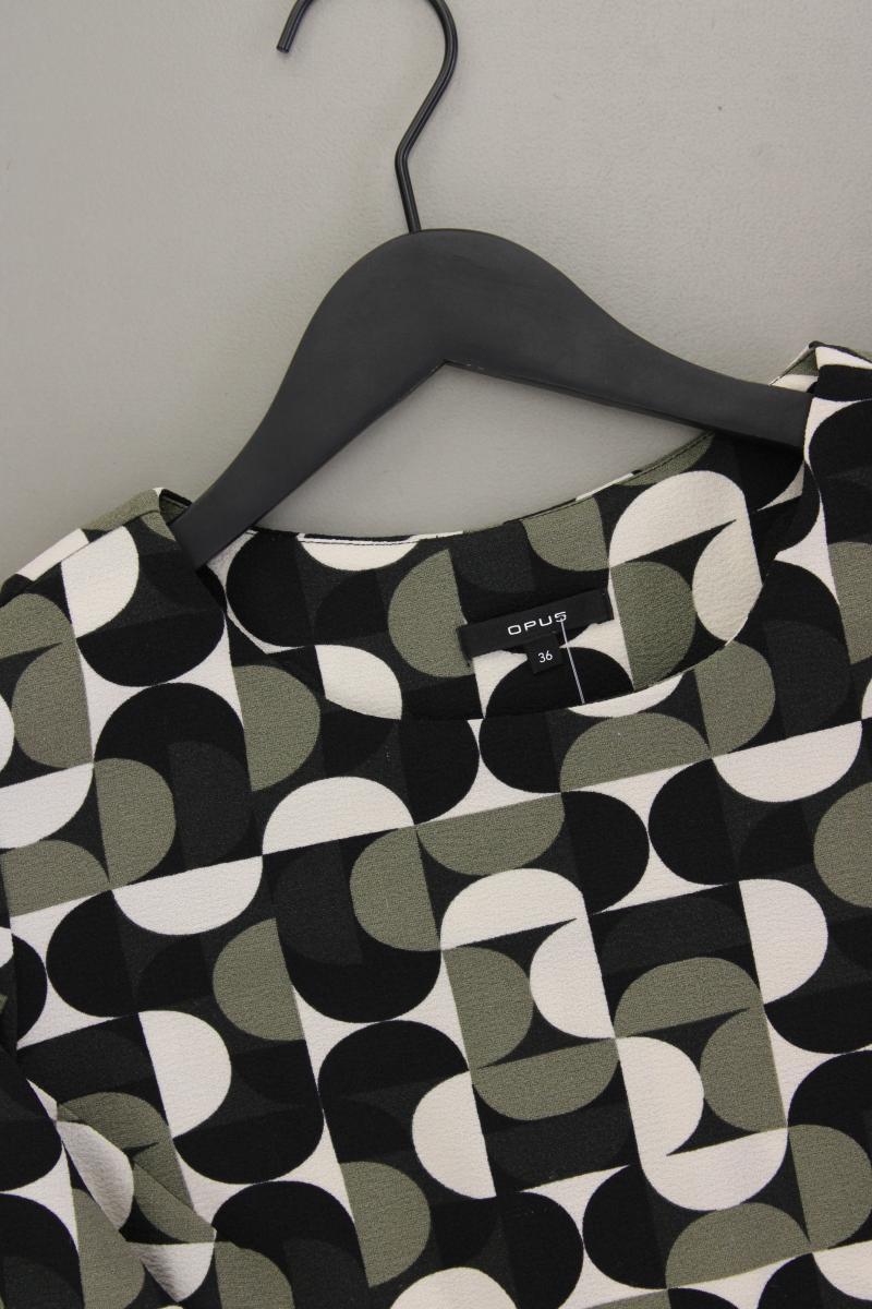 Opus Bluse Modell Falesha Cheerful Gr. 36 geometrisches Muster 3/4 Ärmel