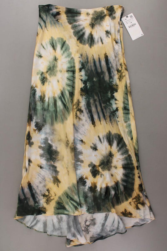 Zara Maxirock Gr. L mit Batikmuster neu mit Etikett mehrfarbig aus Viskose