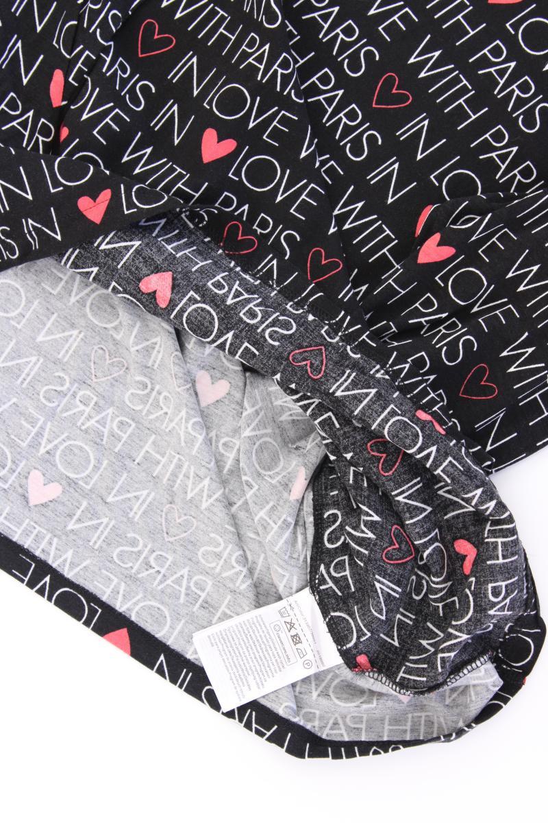Street One Printshirt Gr. 40 3/4 Ärmel schwarz aus Viskose