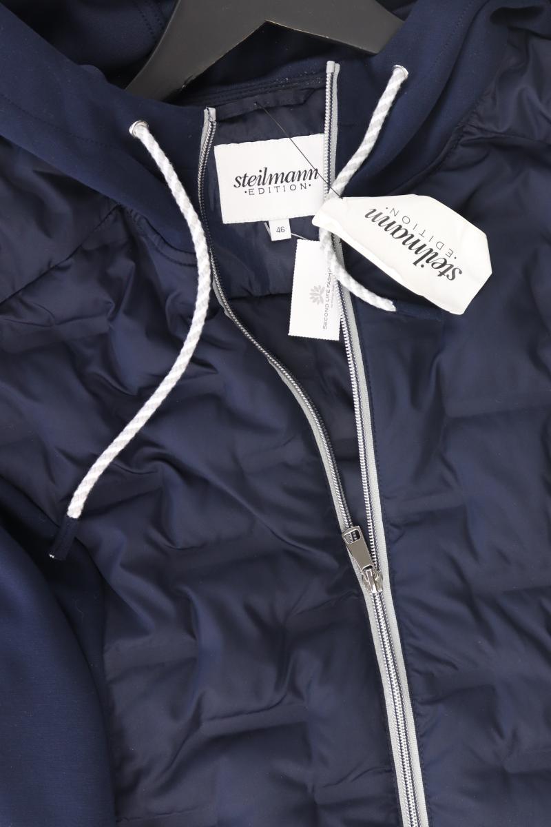 Steilmann Kapuzenjacke Gr. 46 neu mit Etikett blau aus Polyester