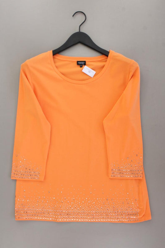 Viventy Bernd Berger Regular Shirt Gr. 42 3/4 Ärmel mit Nieten orange