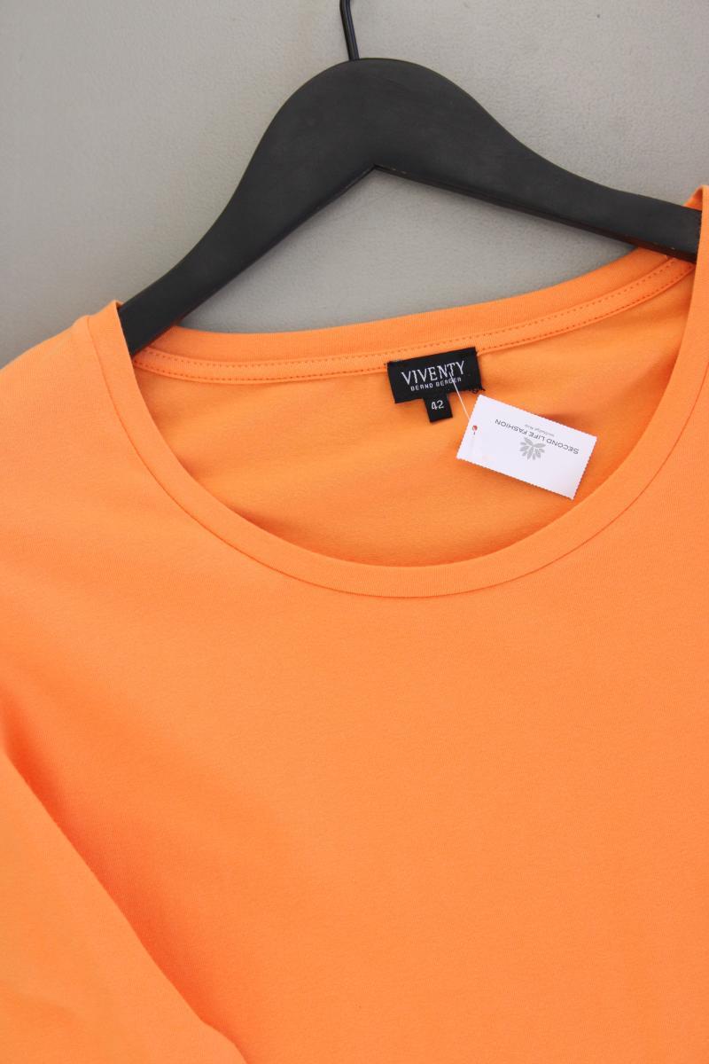 Viventy Bernd Berger Regular Shirt Gr. 42 3/4 Ärmel mit Nieten orange