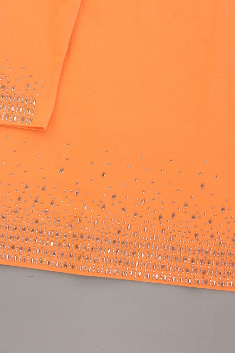 Viventy Bernd Berger Regular Shirt Gr. 42 3/4 Ärmel mit Nieten orange