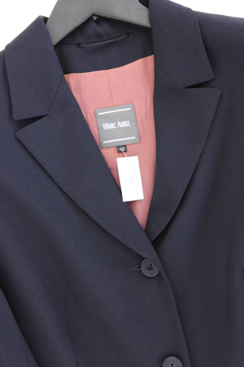 Marc Aurel Vintage Longblazer Gr. 40 blau