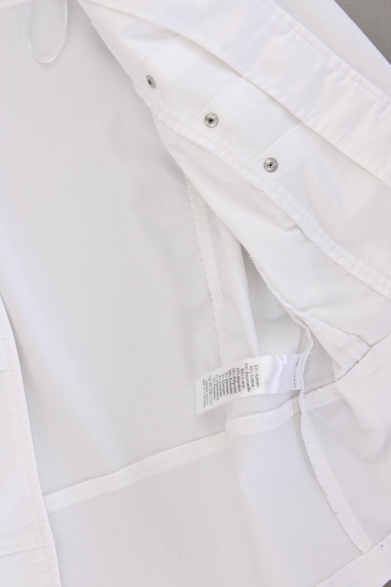 Miss Etam Classic Jacke Gr. 44 weiß aus Baumwolle