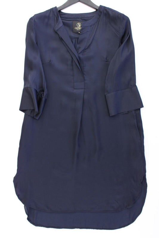 Catnoir Paris Midikleid Gr. 36 3/4 Ärmel blau aus Viskose