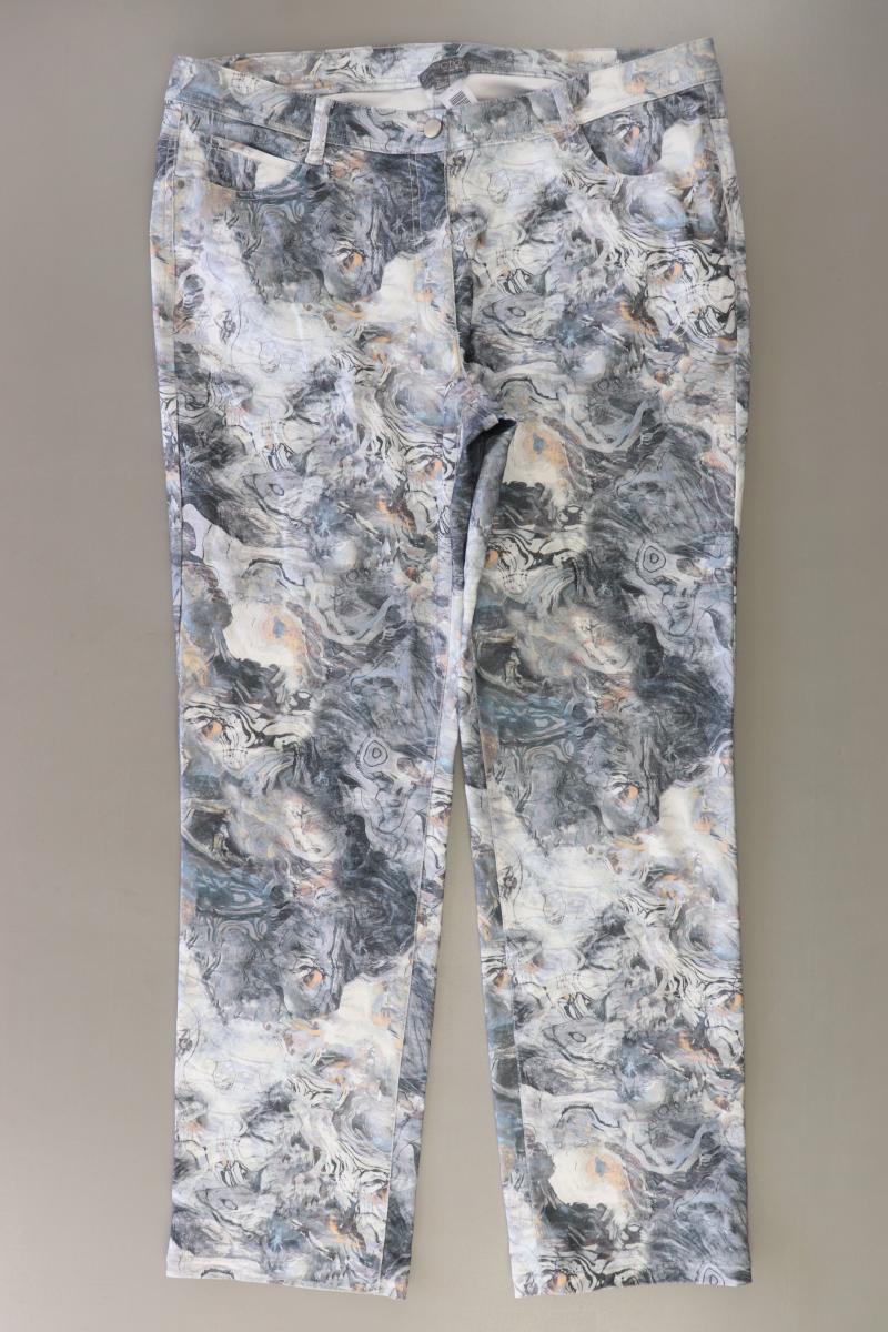 Ulla Popken Hose Gr. 46 grau aus Baumwolle