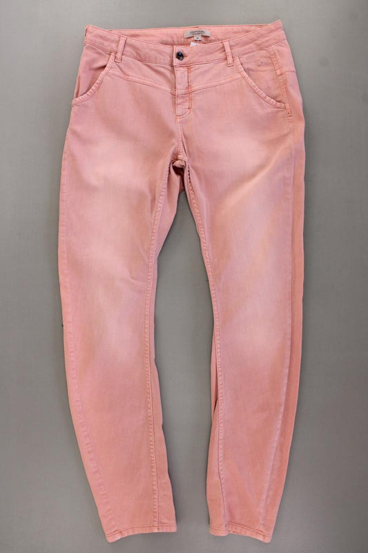 comma, Straight Jeans Gr. 40 rosa aus Baumwolle