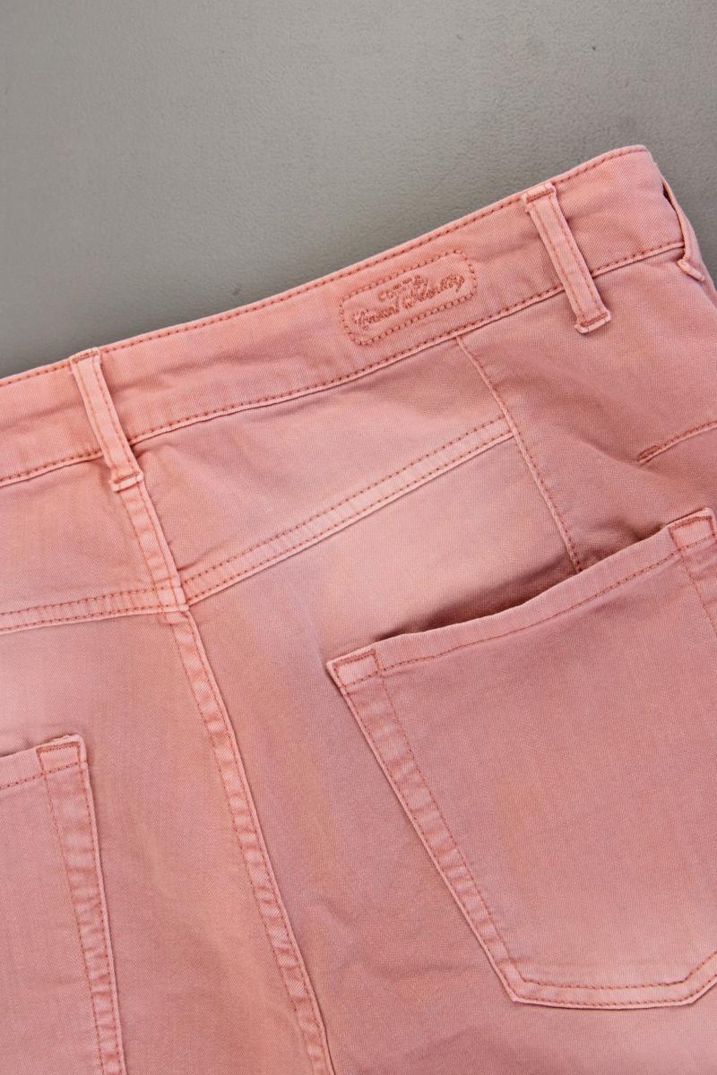 comma, Straight Jeans Gr. 40 rosa aus Baumwolle