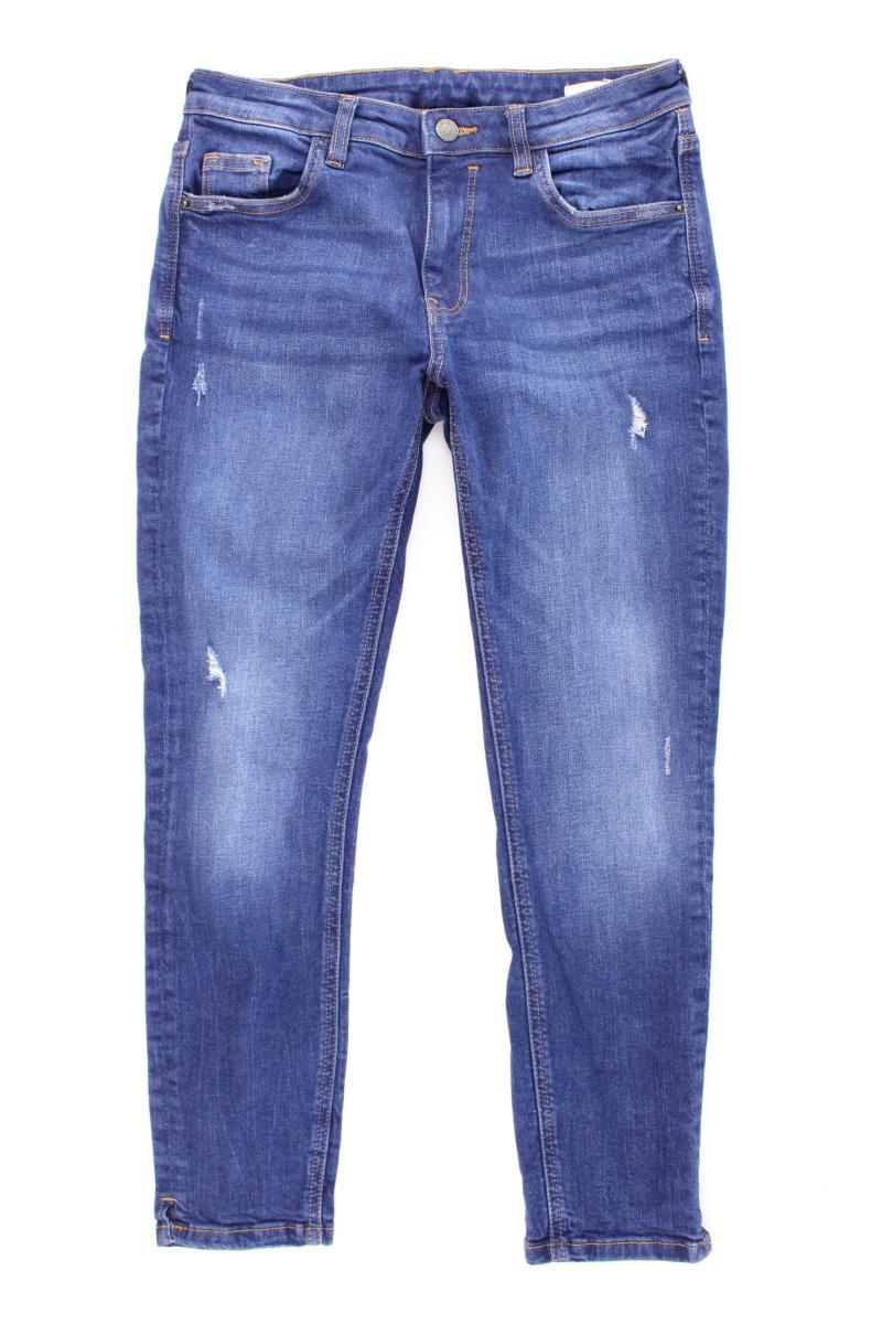 Esprit 7/8 Jeans Gr. W27/L26 blau aus Baumwolle
