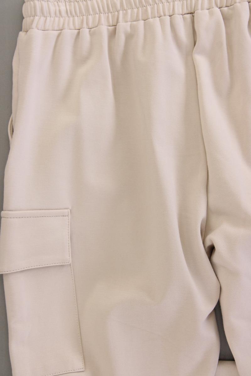 Amisu Cargohose Gr. 36 creme aus Viskose