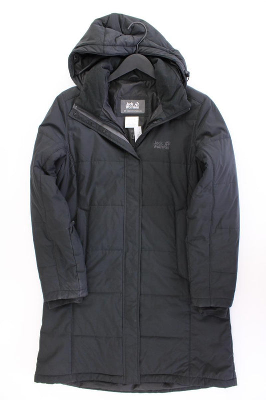 Jack Wolfskin Kapuzenmantel Gr. M schwarz