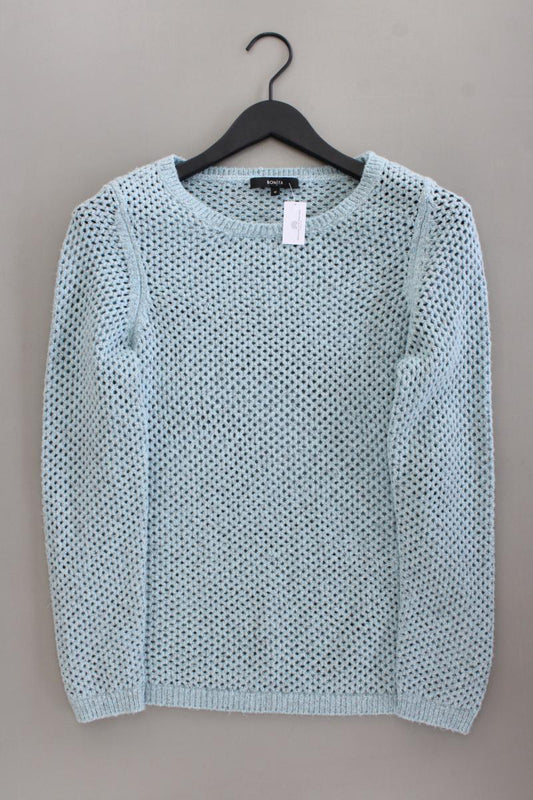 Bonita Langarmpullover Gr. M blau aus Polyacryl