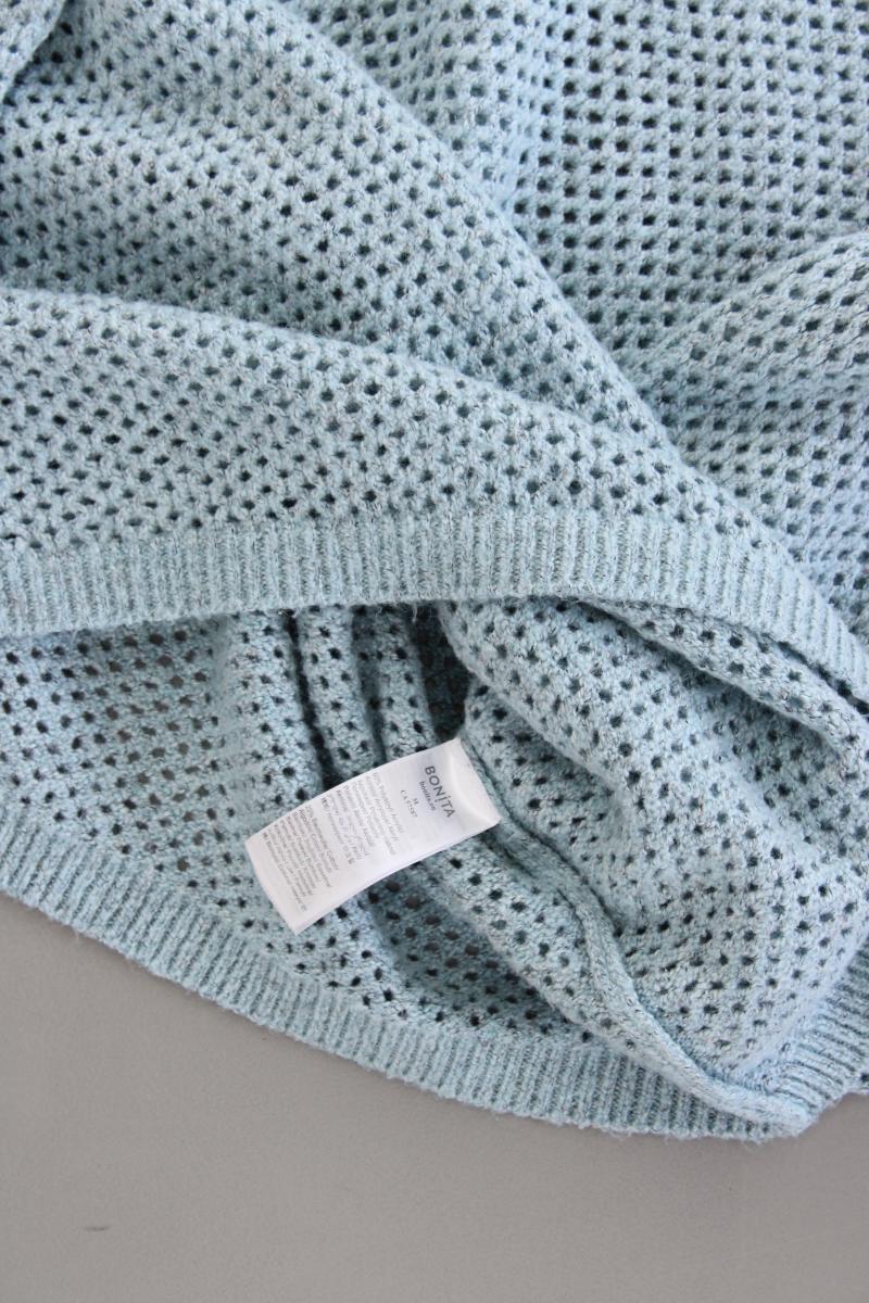 Bonita Langarmpullover Gr. M blau aus Polyacryl
