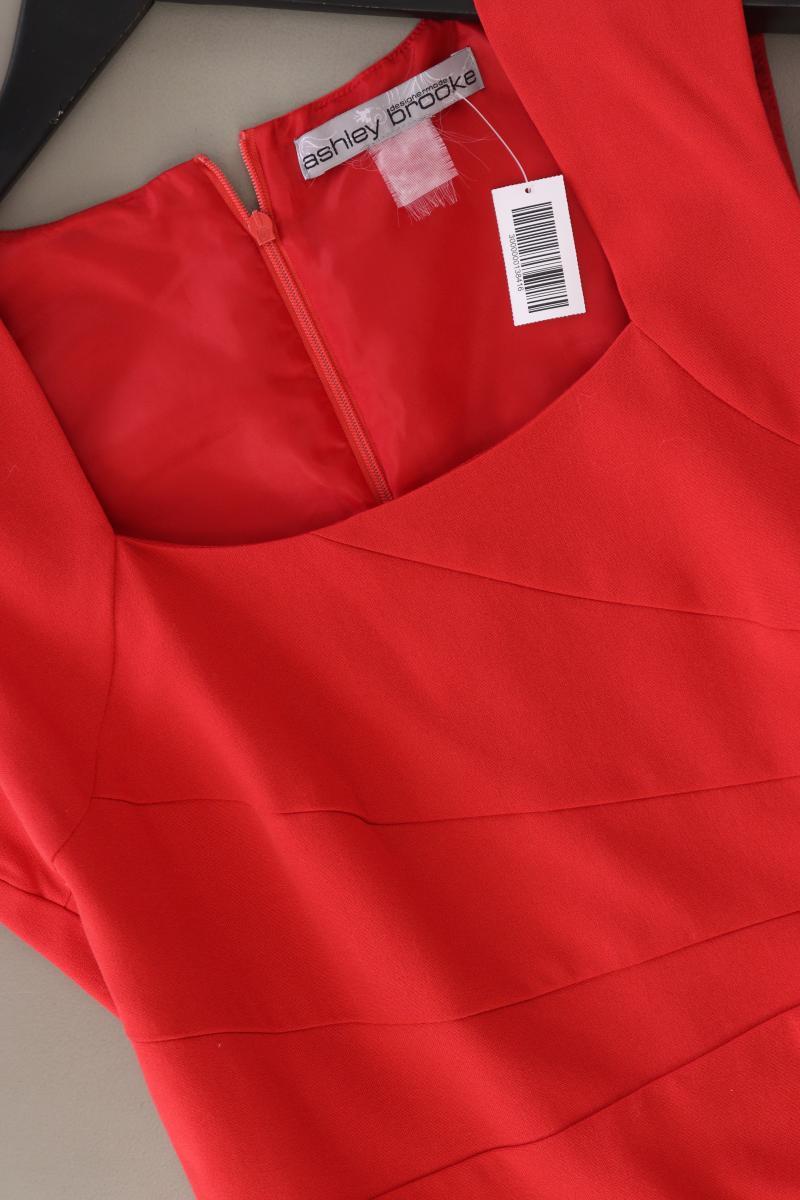 Ashley Brooke Bleistiftkleid Gr. 38 Ärmellos rot aus Baumwolle