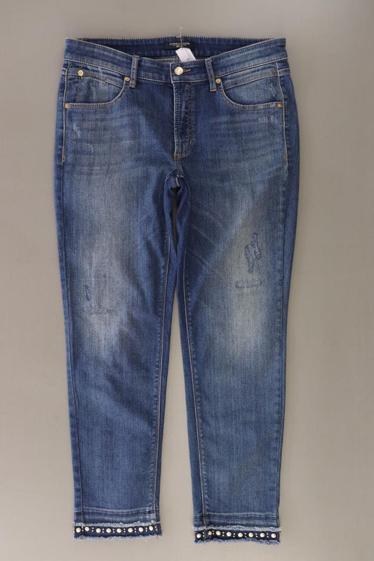 Cambio Straight Jeans Gr. 42 blau aus Baumwolle