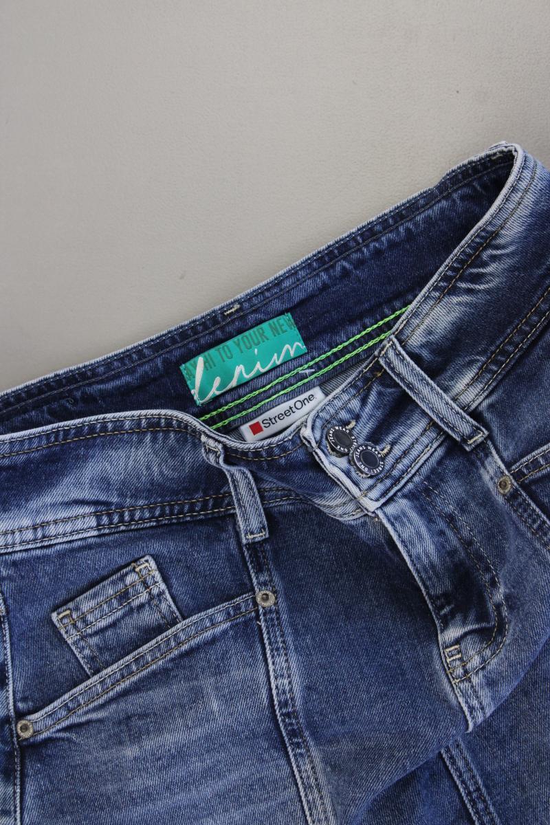 Street One Jeansrock Gr. 38 blau