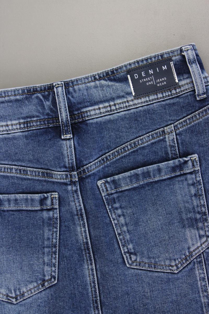 Street One Jeansrock Gr. 38 blau
