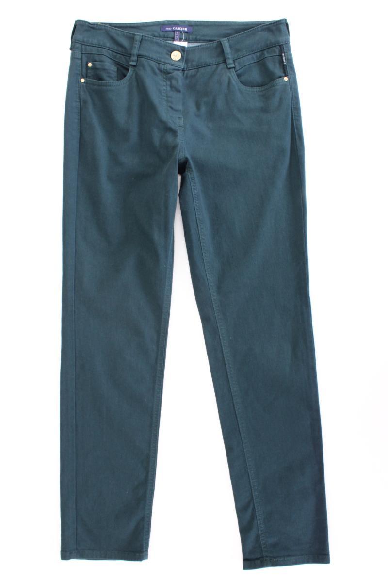 Gardeur Five-Pocket-Hose Gr. 40 grün aus Baumwolle