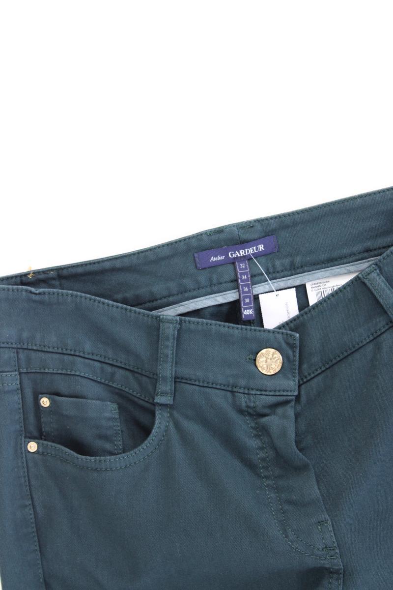 Gardeur Five-Pocket-Hose Gr. 40 grün aus Baumwolle