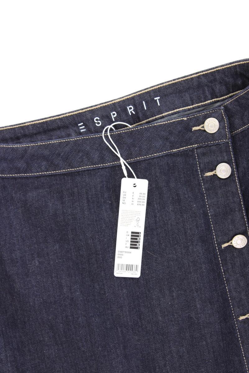 Esprit Jeansrock Gr. L neu mit Etikett Neupreis: 49,99€! blau aus Baumwolle