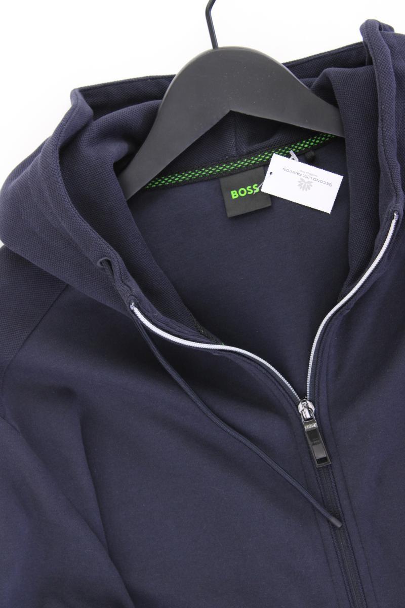 BOSS by Hugo Boss Sweatjacke für Herren Gr. XXL Langarm blau