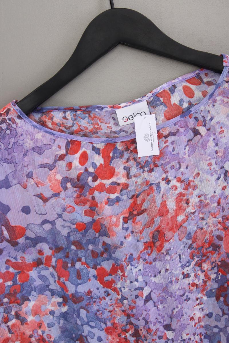 Gelco Kurzarmbluse Gr. 40 lila aus Polyester