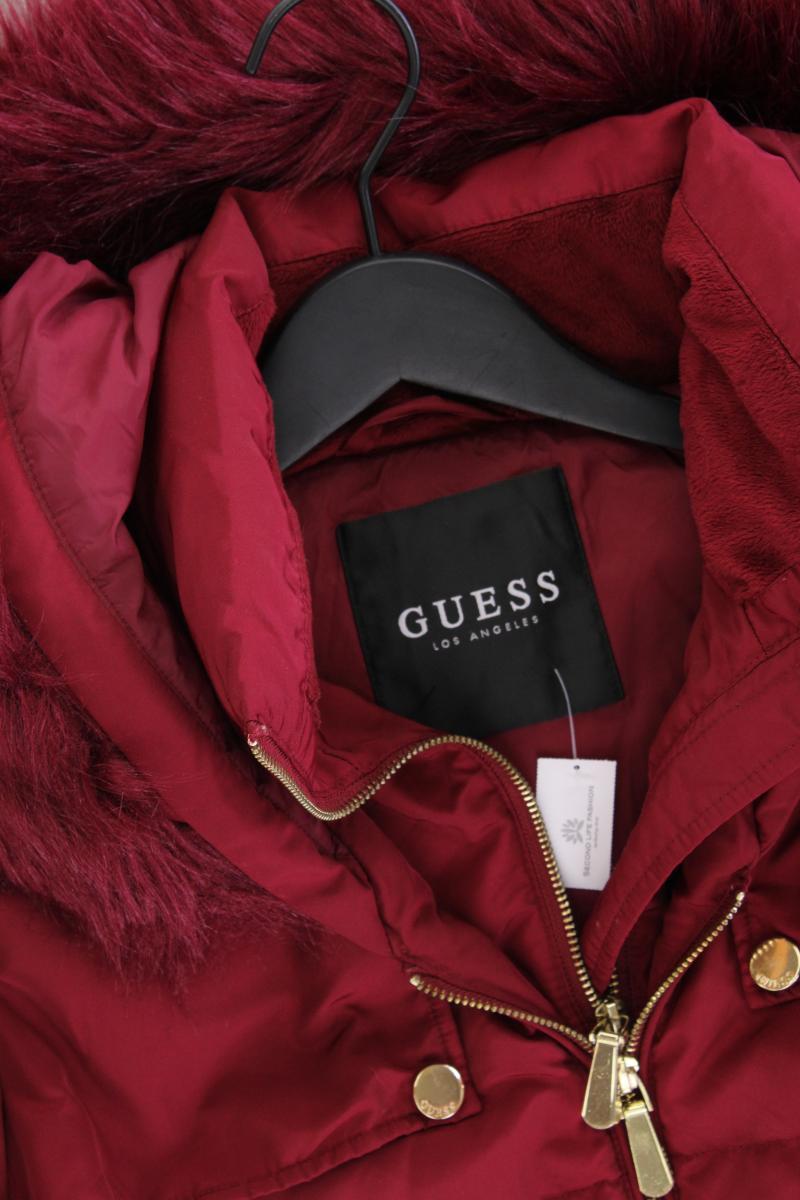 Guess Daunenjacke Gr. M rot aus Polyester