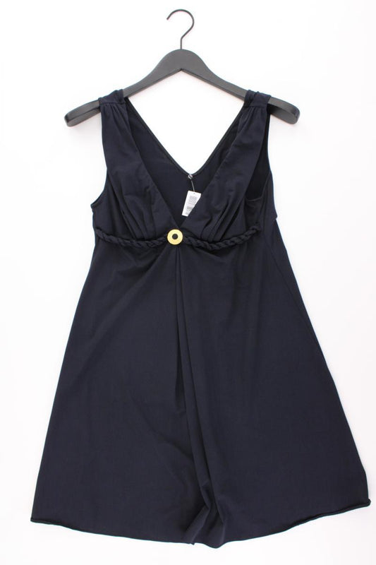 PALMERS Strandkleid Gr. 40/42 Träger blau aus Polyamid
