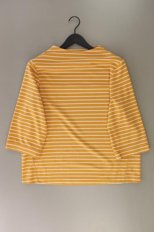 Triangle by s.Oliver Oversize-Pullover Gr. 44 gestreift gelb