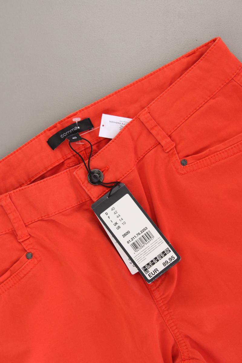 comma, Hose Gr. 40 neu mit Etikett Neupreis: 89,95€! orange aus Baumwolle