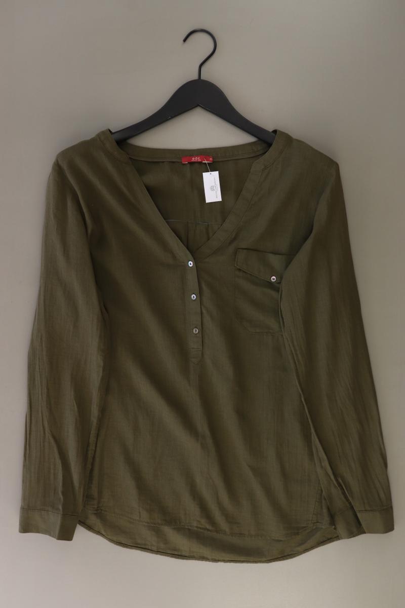 edc by Esprit Langarmbluse Gr. XL olivgrün