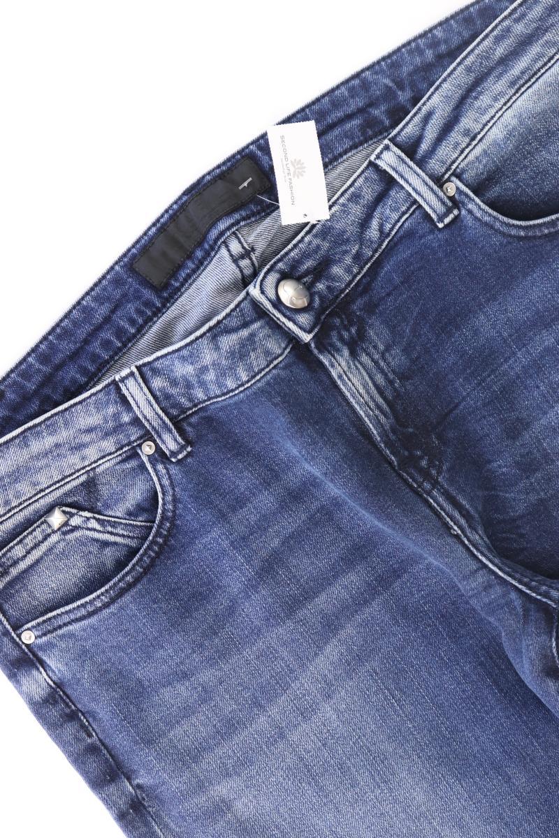 Karl Lagerfeld Skinny Jeans für Herren Gr. W33 blau aus Baumwolle