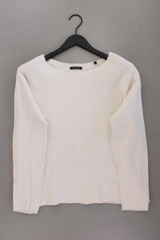 Marc O'Polo Feinstrickpullover Gr. L creme aus Baumwolle