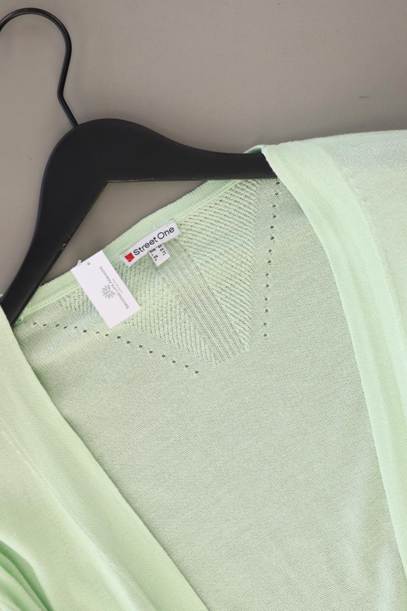 Street One Strickjacke Gr. 42 Langarm grün