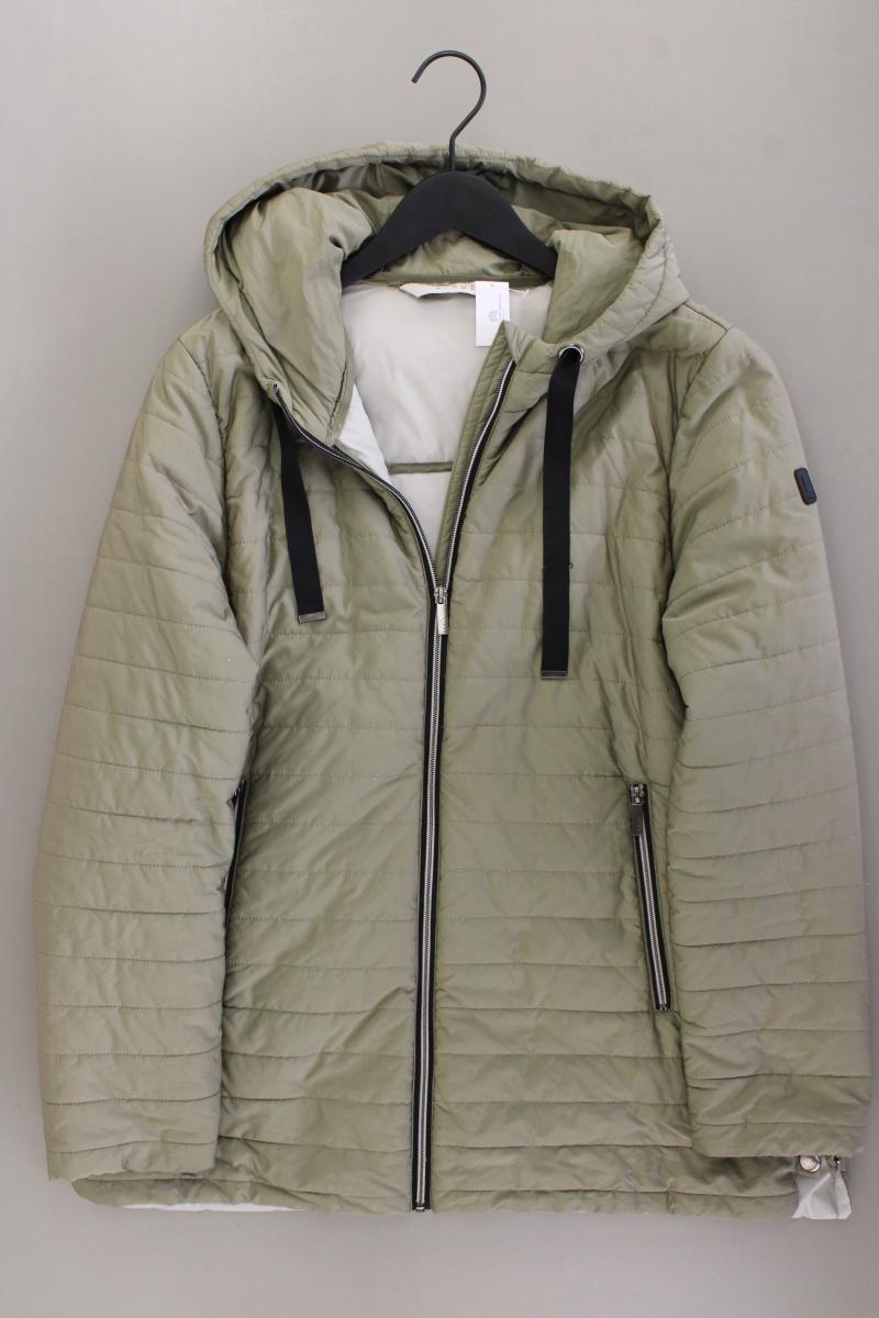 Etage Kapuzenjacke Gr. 44 grün aus Polyester